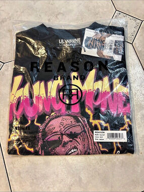 Reason Brand Reason x Lil Wayne Young Money Graphic Tee Black & Pink Large